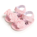 Summer Baby Girls Shoes Breathable Anti-Slip Bow Sandals 0-18M Infant Soft Soled First Walkers Shoes