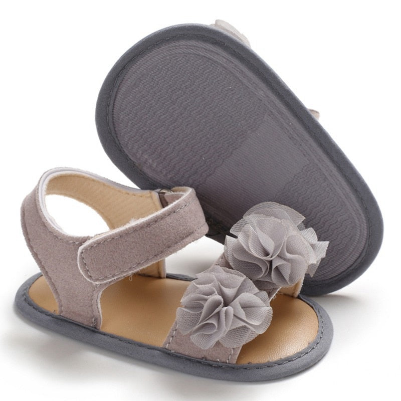 Baby Girl Sandals Toddler Prewalkers Flower Design Walking Shoes Fashion Baby Girl Sandals Cute Baby Shoes Sandals For Girls
