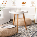 Round Side Table Sofa Coffee End Accent Table Nightstand Home Furniture HW67445