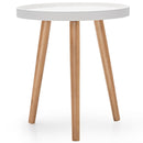 Round Side Table Sofa Coffee End Accent Table Nightstand Home Furniture HW67445