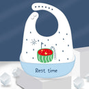 Baby Silicone Bib Baby Meal Waterproof  Meal Pocket Bib Kid Child Saliva Pocket Hot