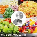 Vegetable Cutter Disc Food Processor Fruit Slicer Dicer Chopper Accessories Grid Stainless Steel