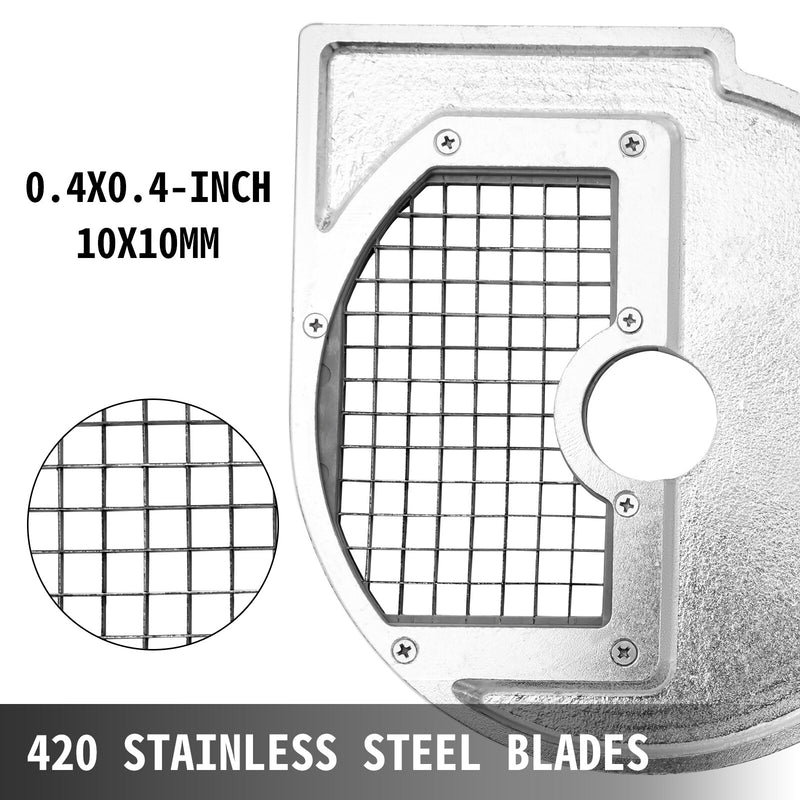 Vegetable Cutter Disc Food Processor Fruit Slicer Dicer Chopper Accessories Grid Stainless Steel