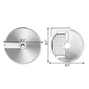 Vegetable Cutter Disc Food Processor Fruit Slicer Dicer Chopper Accessories Grid Stainless Steel