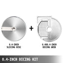 Vegetable Cutter Disc Food Processor Fruit Slicer Dicer Chopper Accessories Grid Stainless Steel