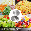 Vegetable Cutter Disc Food Processor Fruit Slicer Dicer Chopper Accessories Grid Stainless Steel