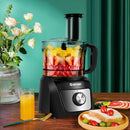 6 Cup Food Processor 500W Variable Speed Blender Chopper w/ 3 Blades EP24927US