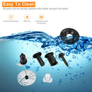 6 Cup Food Processor 500W Variable Speed Blender Chopper w/ 3 Blades EP24927US