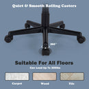 Mid-Back Mesh Chair Height Adjustable Executive Chair w/ Lumbar Support HW66853