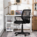 Mid-Back Mesh Chair Height Adjustable Executive Chair w/ Lumbar Support HW66853