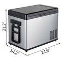 Small Fridge 12/24V DC & 110-240V Mini Portable refrigerator Compressor Car Freezer Cooler