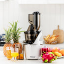 Juicer Machines Slow Masticating Juicer Cold Press Extractor w/ 3" Chute EP24890US
