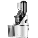 Juicer Machines Slow Masticating Juicer Cold Press Extractor w/ 3" Chute EP24890US