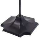 5 PCS Hearth Tool Fireplace Set Fire Tools Set Black Home 31'' Pedestal Base