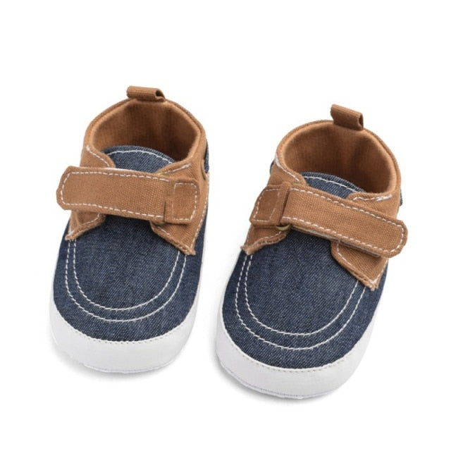 Fashion Brand New Infant Baby Boy Shoes Newborn Soft Sole Sneaker Cotton Crib Shoes Sport Casual Warm First Walkers