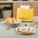 6-Piece 7.5 Inch White Porcelain Dessert Plate Set Snack Fruit Cake Plate Dishes Set Kitchen