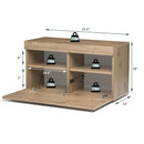 Shoe Rack Storage Cabinet Storage Chest Organizer Entryway Bedroom HW67598