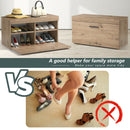 Shoe Rack Storage Cabinet Storage Chest Organizer Entryway Bedroom HW67598