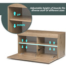Shoe Rack Storage Cabinet Storage Chest Organizer Entryway Bedroom HW67598