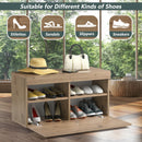 Shoe Rack Storage Cabinet Storage Chest Organizer Entryway Bedroom HW67598