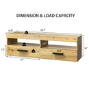 TV Stand Entertainment Media Center for TV's up to 60" w/ 2 Drawers HW67599