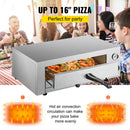 Electric Pizza Oven Countertop Stainless Steel Up to 12/16 Inch Baker Kitchen