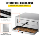 Electric Pizza Oven Countertop Stainless Steel Up to 12/16 Inch Baker Kitchen