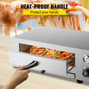 Electric Pizza Oven Countertop Stainless Steel Up to 12/16 Inch Baker Kitchen