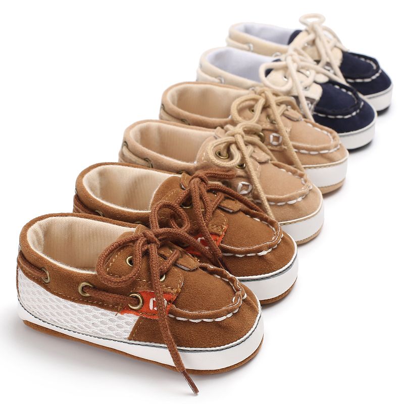 Cotton Canvas Shoes Infant Sneaker Baby Boy Toddler First Walkers Stitching Straps Soft Bottom Non-slip Casual Shoes Hot