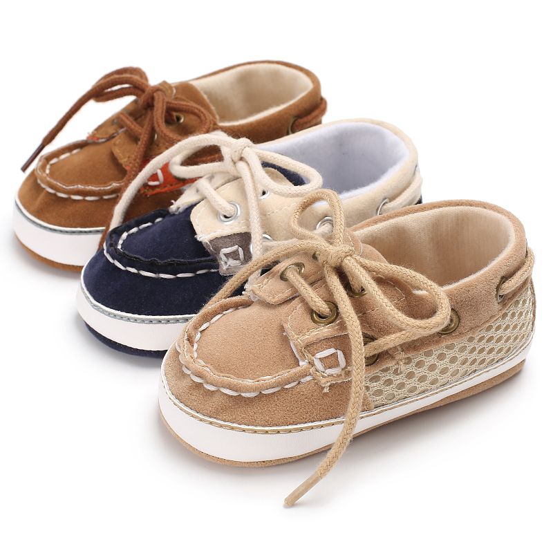 Cotton Canvas Shoes Infant Sneaker Baby Boy Toddler First Walkers Stitching Straps Soft Bottom Non-slip Casual Shoes Hot