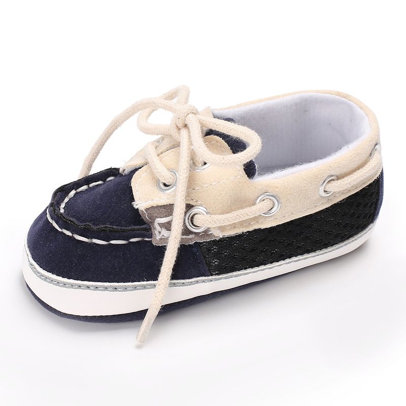 Cotton Canvas Shoes Infant Sneaker Baby Boy Toddler First Walkers Stitching Straps Soft Bottom Non-slip Casual Shoes Hot