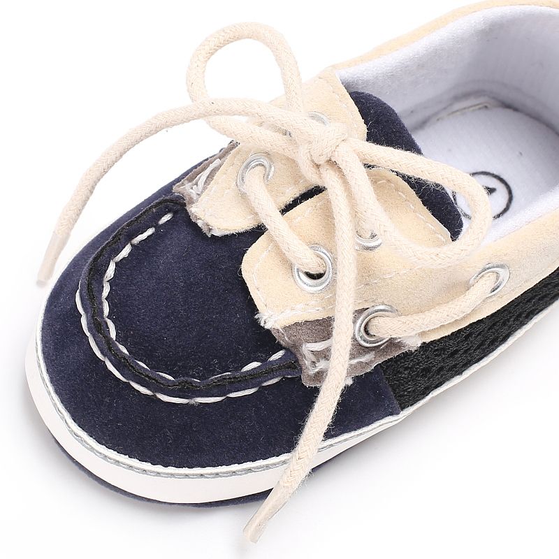Cotton Canvas Shoes Infant Sneaker Baby Boy Toddler First Walkers Stitching Straps Soft Bottom Non-slip Casual Shoes Hot