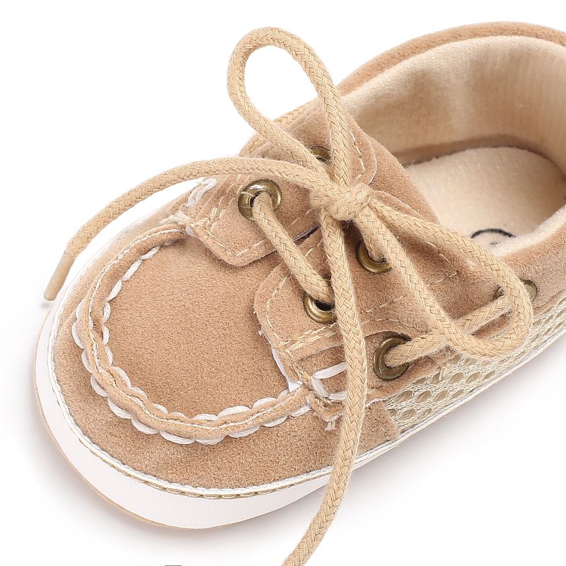 Cotton Canvas Shoes Infant Sneaker Baby Boy Toddler First Walkers Stitching Straps Soft Bottom Non-slip Casual Shoes Hot