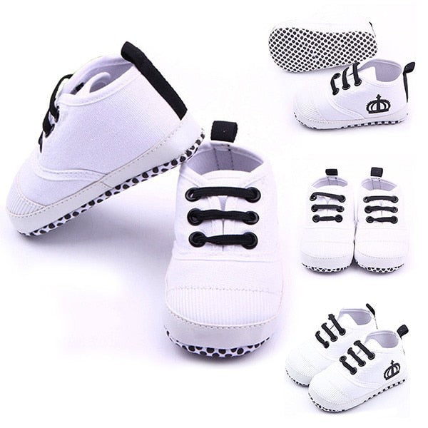 Toddler Infant Baby Girl Boy Sneakers Soft Sole Anti-skid Prewalker Shoes First Walkers