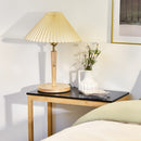 Bamboo Side Table 2-Tier Sofa End Console Table w/ Storage Shelf Bedroom HW67457