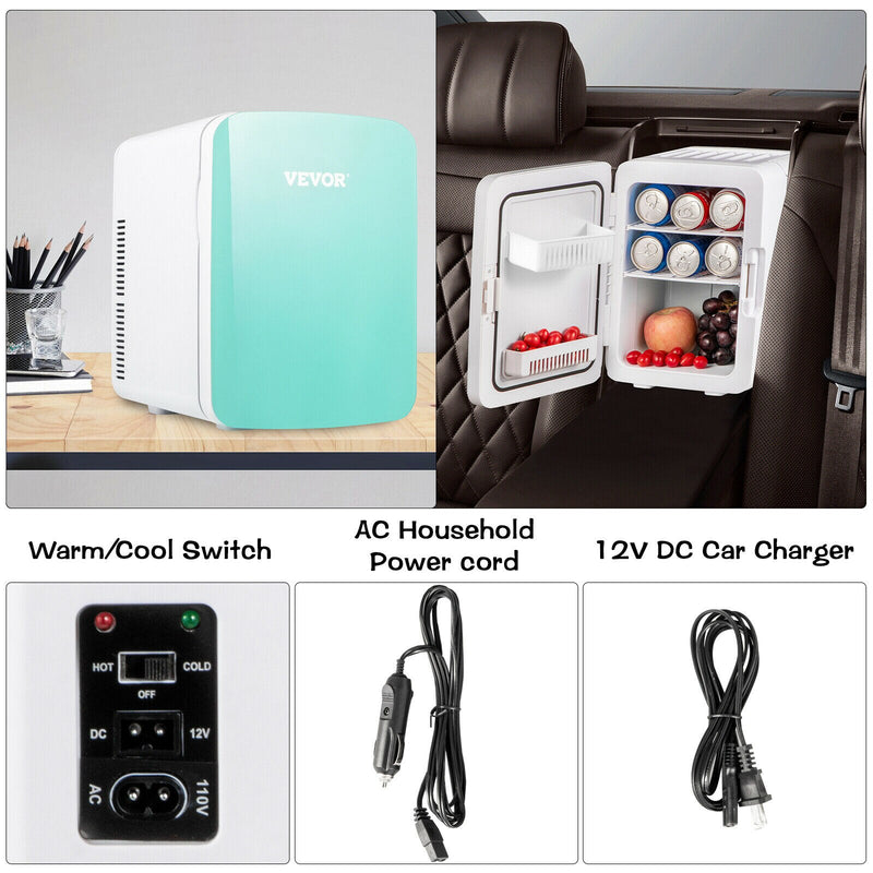 15L Small Car Fridge 12V Mini Portable Refrigerator Compressor Freezer Cooler Warmer