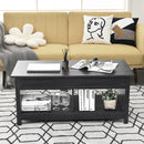 Lift Top Coffee Table w/ Hidden Storage Compartment & Lower Shelf HW67317