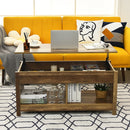 Lift Top Coffee Table w/ Hidden Storage Compartment & Lower Shelf HW67317