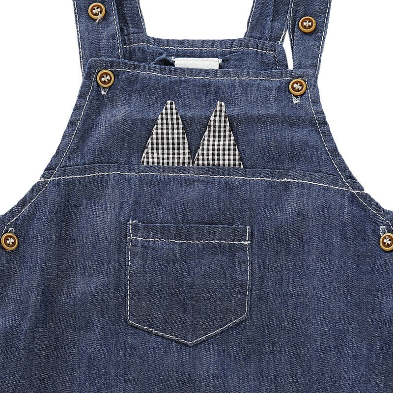 Summer Baby Clothing Boys Girls Jeans Overalls Shorts Toddler Infant Denim Rompers Bebe Pants Clothes