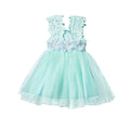 Baby Girls Sleeveless Lace Wedding Vintage Birthday Party Princess Flower Backless Dress