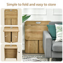 Folding Computer Desk Space Saving Laptop Table Workstation w/ Handle CB10119