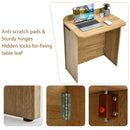 Folding Computer Desk Space Saving Laptop Table Workstation w/ Handle CB10119