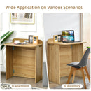 Folding Computer Desk Space Saving Laptop Table Workstation w/ Handle CB10119