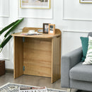 Folding Computer Desk Space Saving Laptop Table Workstation w/ Handle CB10119