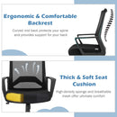 Mesh Office Chair Mid Back Task Chair Height Adjustable w/Lumbar Support HW66725
