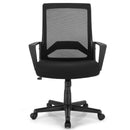 Mesh Office Chair Mid Back Task Chair Height Adjustable w/Lumbar Support HW66725
