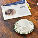 Coffee Table Console Table with Storage Shelf and Metal Frame Wood Look Brown