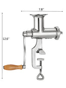Manual Wheatgrass Juicer With Multiple Accessories 304 Stainless Food Grade Juice Extractor