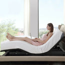 Adjustable Bed Base Head & Foot Remote Control Steel Frame USB Queen EP24938US