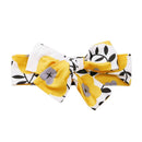Autumn Baby Girl Casual Costume Long Sleeve Solid Blouse Dress+Floral Print Pants+Headband Set Hot Sale